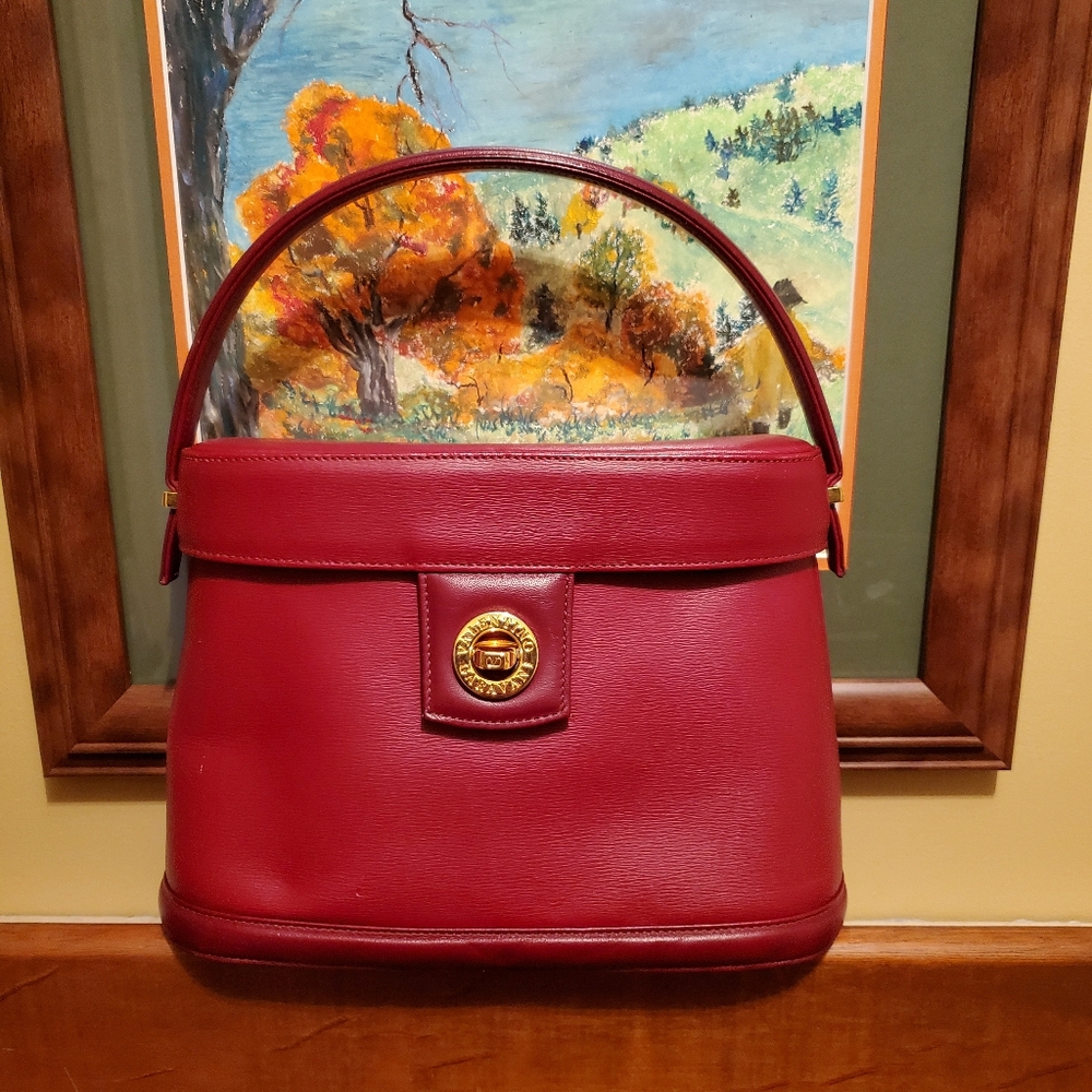 1960s Valentino Garavani Top Handle Satchel. COAs(2)